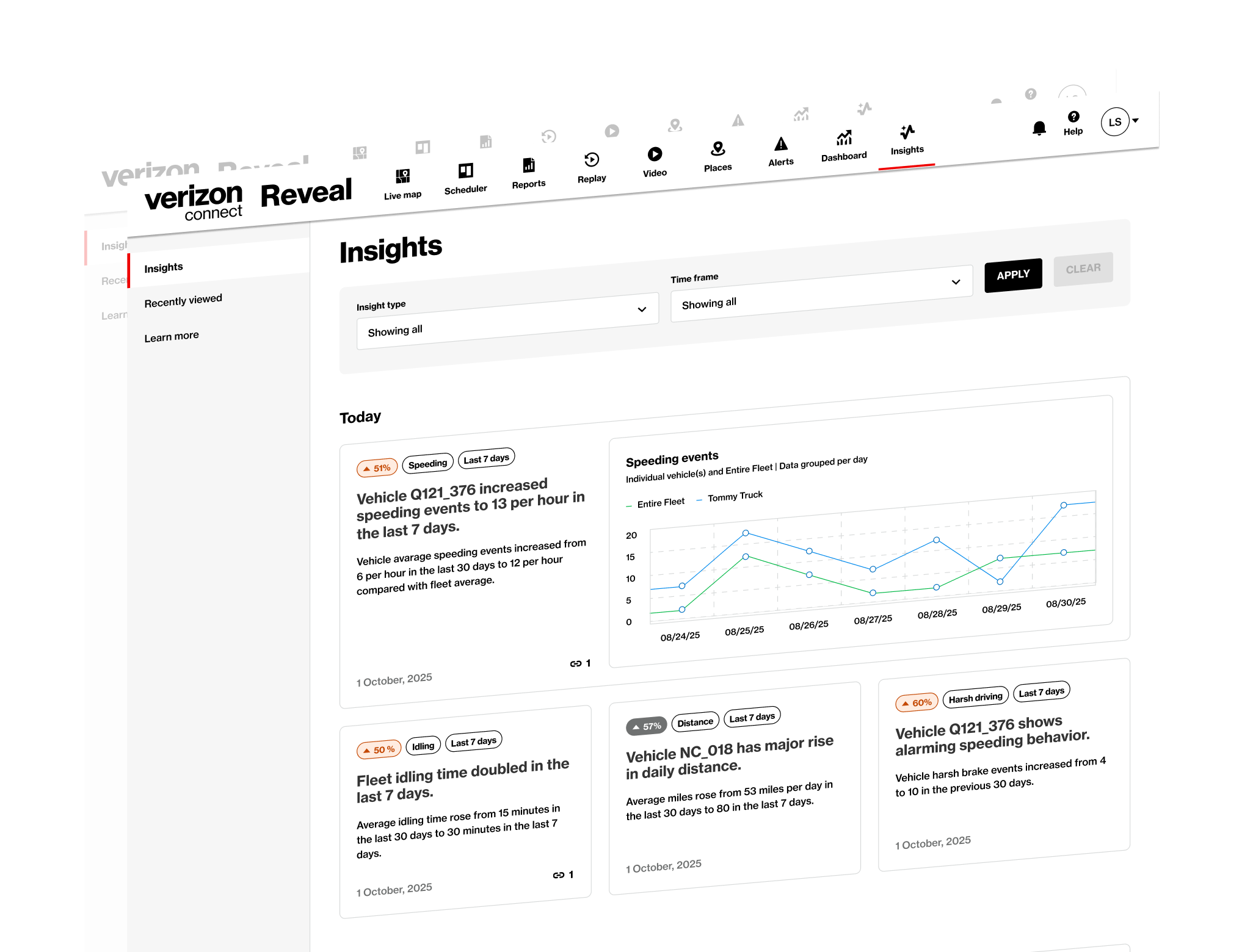 Designing an AI feature to help analyse logistics operations